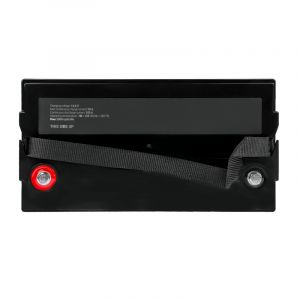 EcoLine - Batterie au lithium LifePo4 12V 100AH - 100000mAh - 329 x 172 x 214 - Batterie à décharge profonde