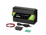 EcoLine - Onduleur 12V à 220V/230V - Puissance 2000w - Onde sinusoïdale pure - Convertisseur de tension